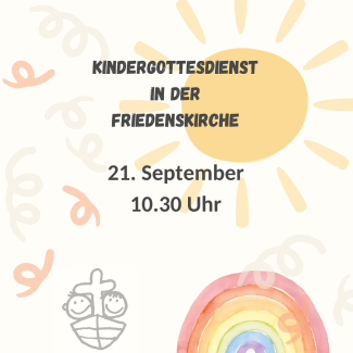 Kindergottesdienst 21. September