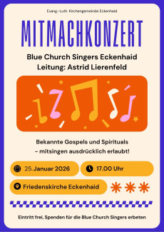 Mitmachkonzert am 25. Januar